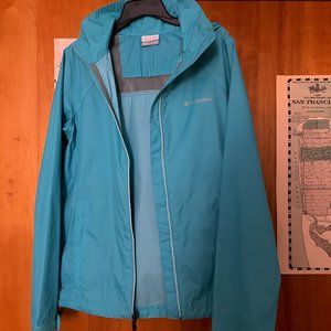 Columbia Women's Switchback Hooded Packable Rain Jacket - Like New